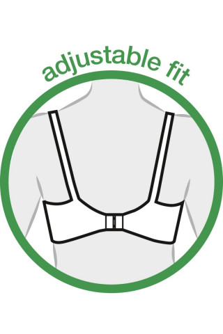 Grudnjak MATERNITY AND NURSING BRA, veličina S, beli 