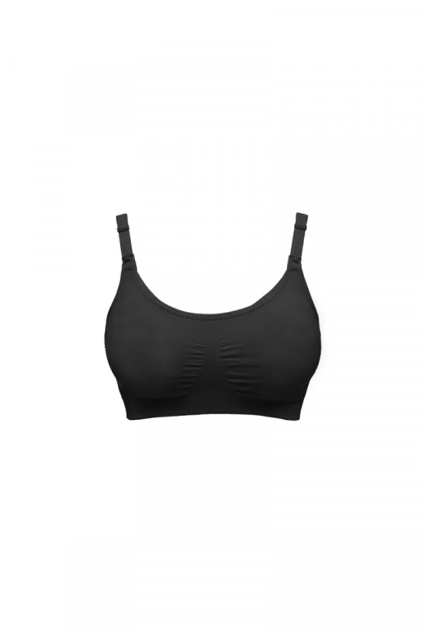 3 in 1 Nursing & Pumping Bra L black 