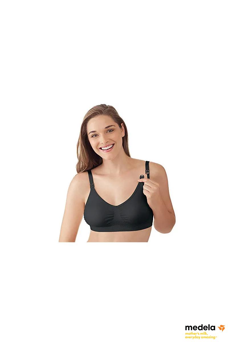 Grudnjak MATERNITY AND NURSING BRA, veličina XL, beli 