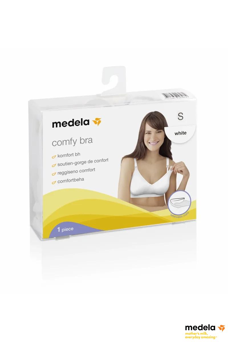 Grudnjak COMFY BRA, veličina S, beli 