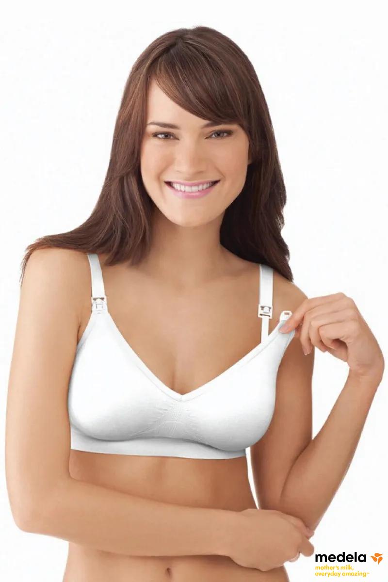 Grudnjak COMFY BRA, veličina S, beli 