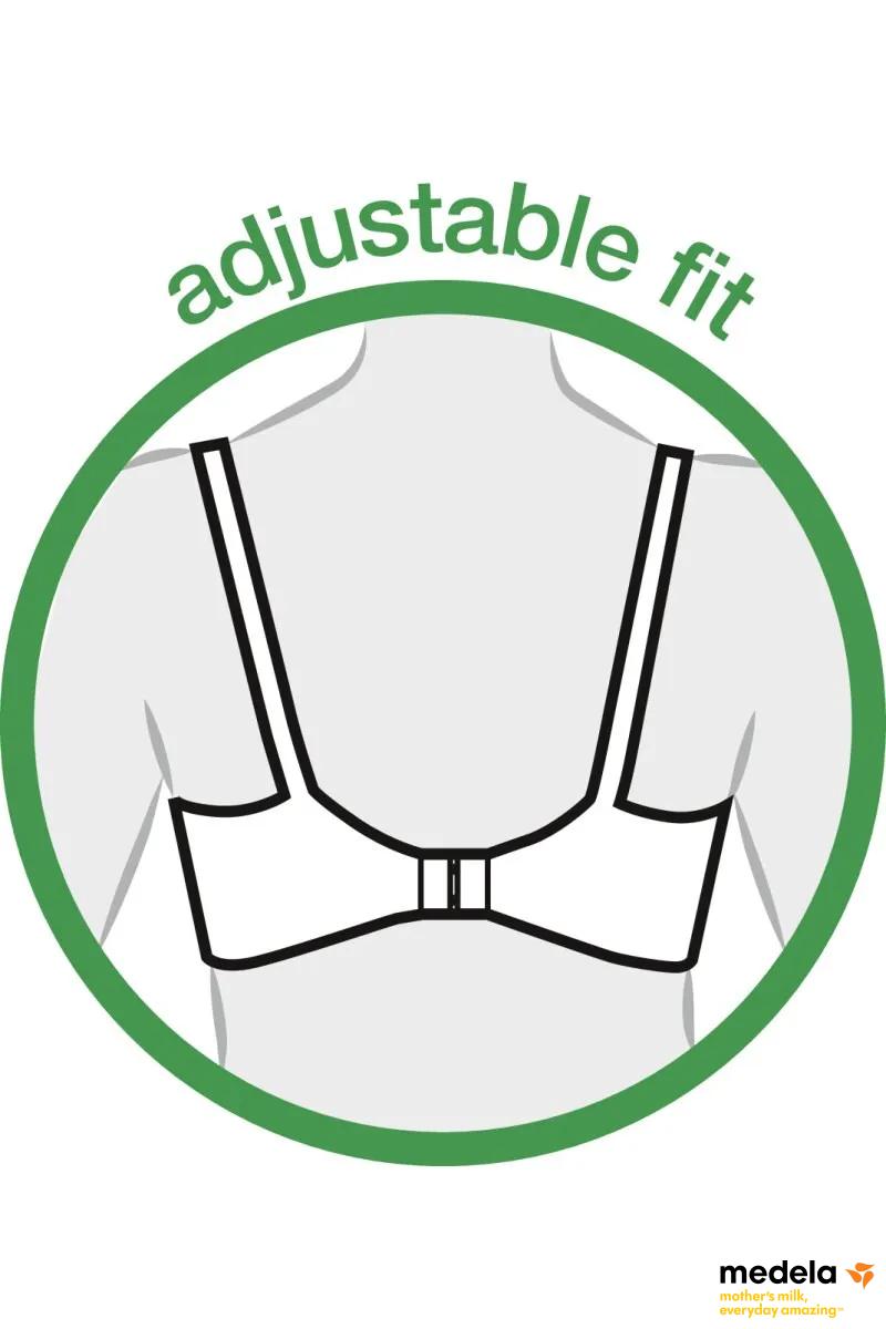 Grudnjak COMFY BRA, veličina S, beli 