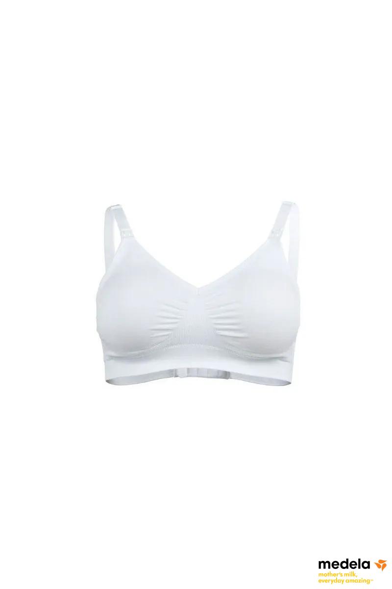 Grudnjak MATERNITY AND NURSING BRA, veličina S, beli 