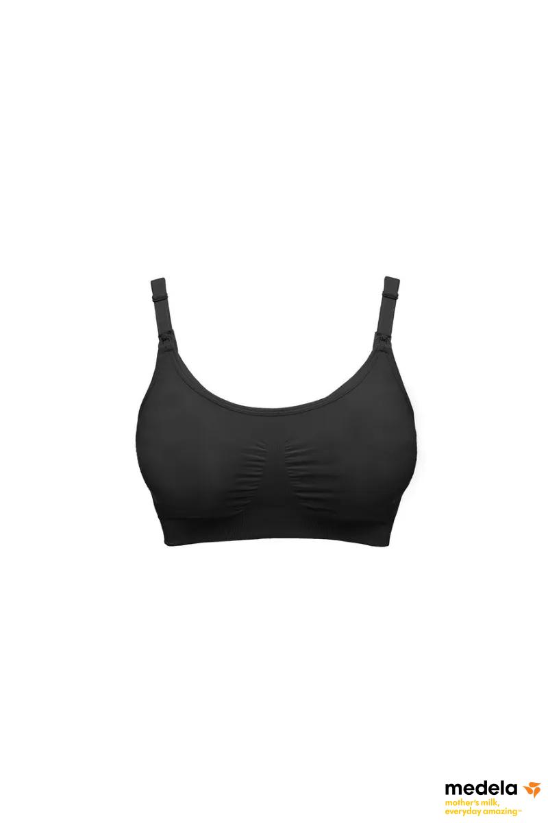 3 in 1 Nursing & Pumping Bra L black 